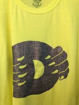 Adult sized, Yellow, Short Sleeved Graphic T-Shirt