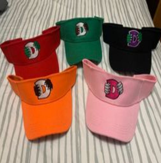 Adult Adjustable Embroidered Logo Visors