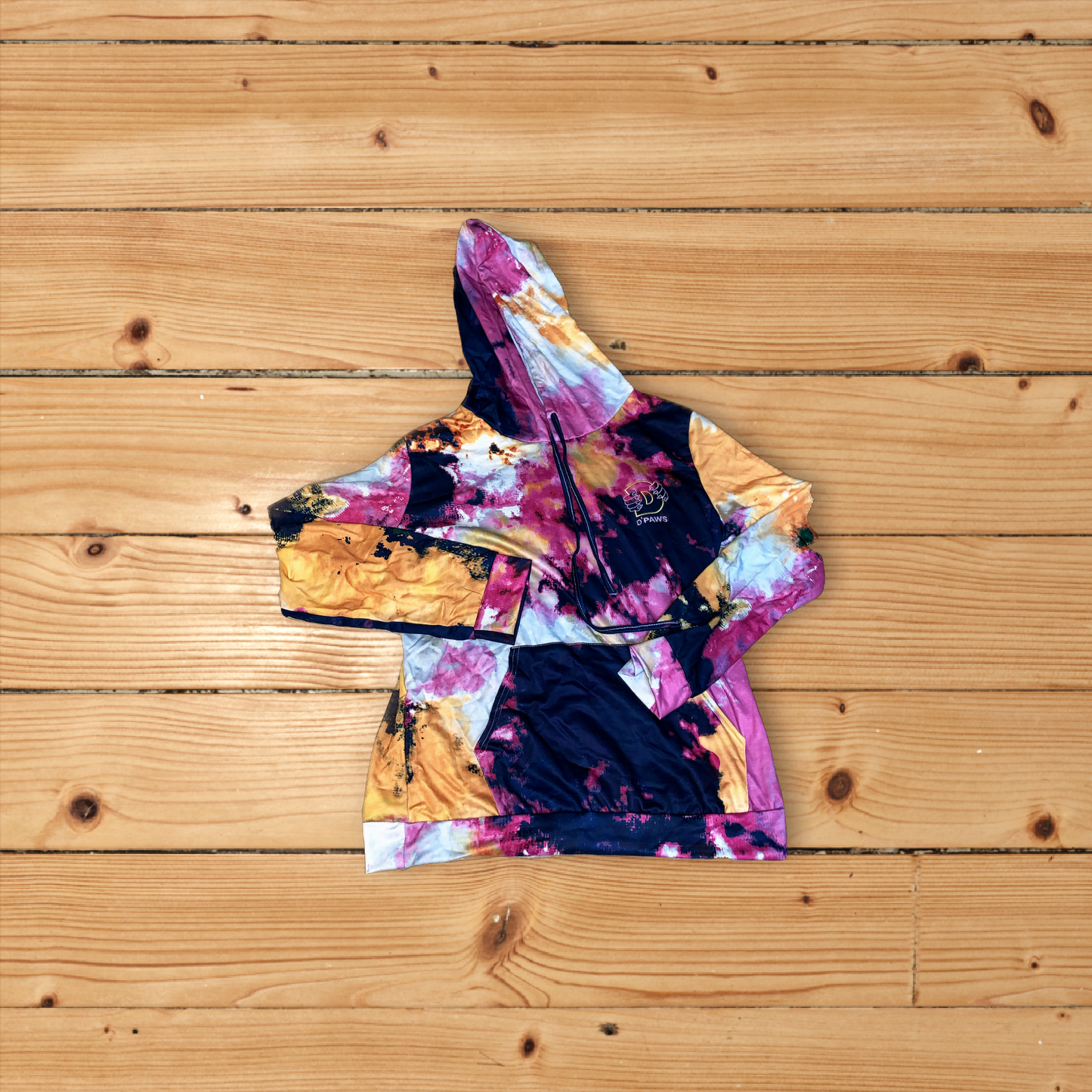 Ladies' Multi-Colored Two-Piece Casual Sports Suit with Embroidery