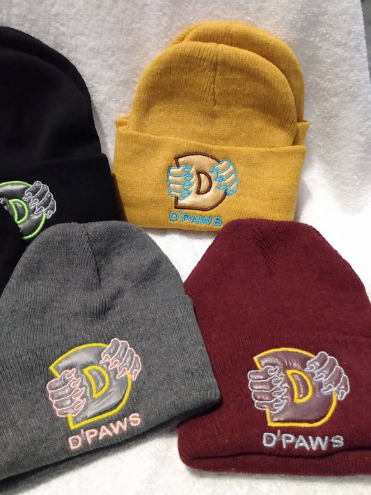 Embroidered Cotton Beanies