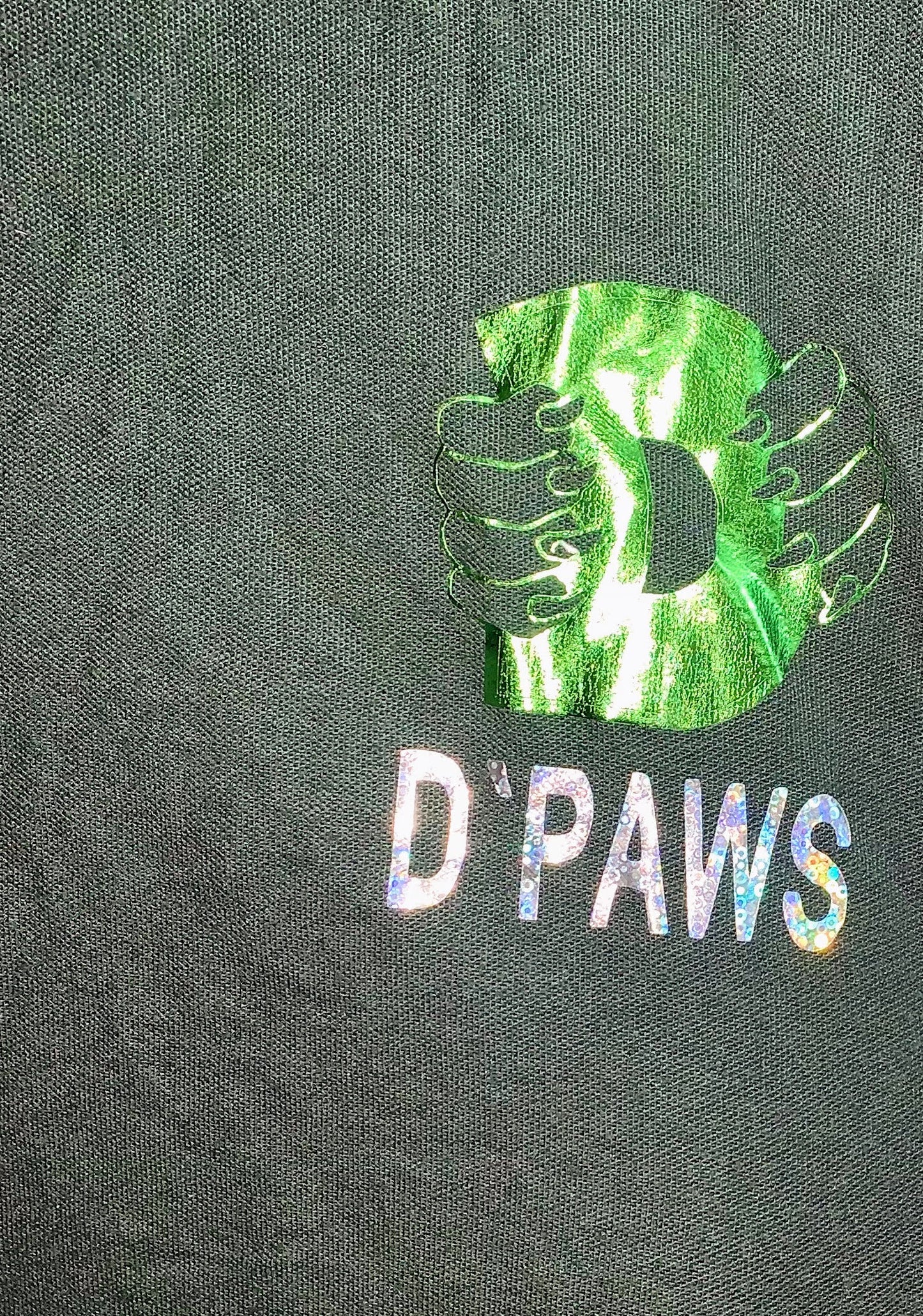 Green Camouflage logo on Green long sleeve shirt