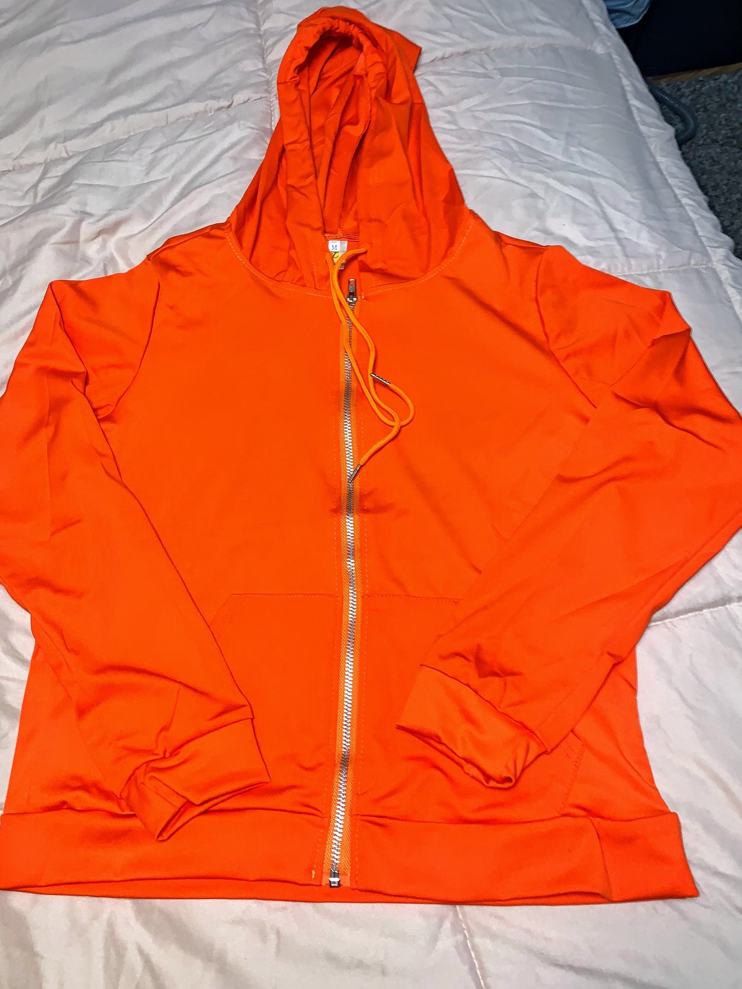 Orange Ladies 2-piece Sports Suit